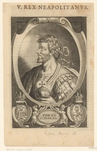 Portret van keizer Hendrik VI