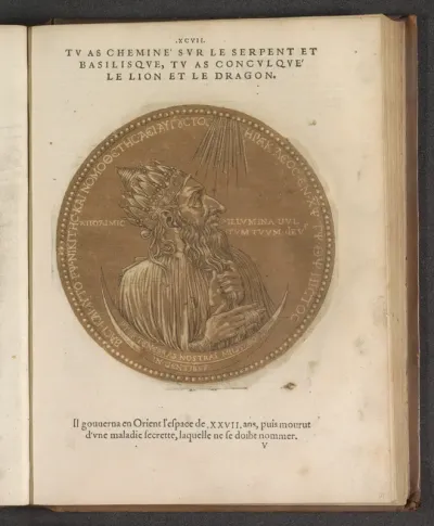 Portret van keizer Herakleios