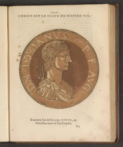 Portret van keizer Jovianus