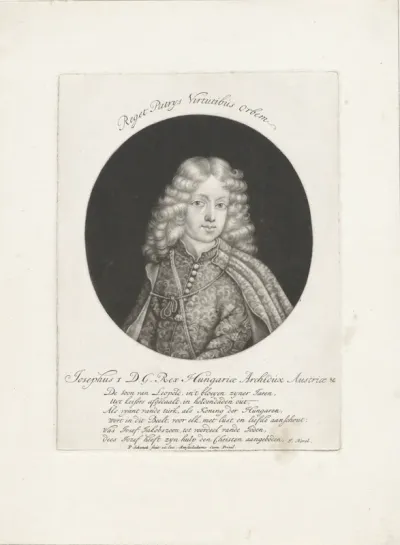 Portret van keizer Jozef I op jonge leeftijd