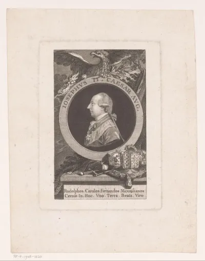 Portret van keizer Jozef II