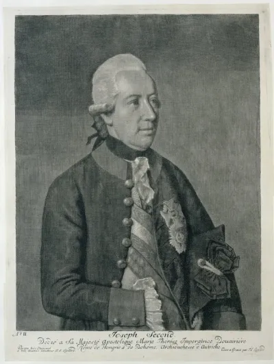 Portret van keizer Jozef II