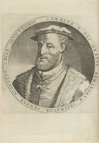 Portret van keizer Karel V
