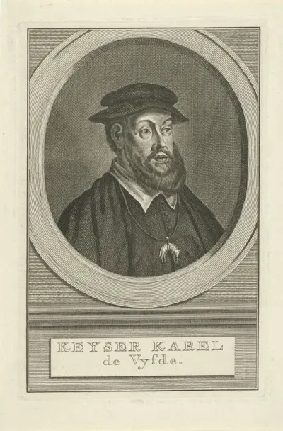Portret van keizer Karel V