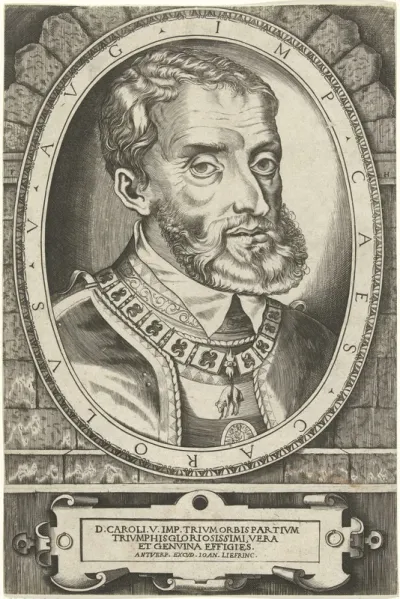 Portret van keizer Karel V