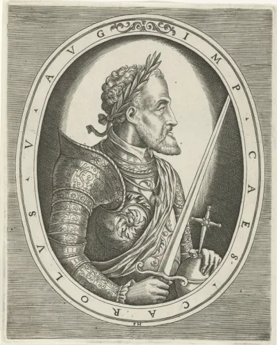 Portret van keizer Karel V