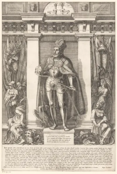 Portret van keizer Karel V