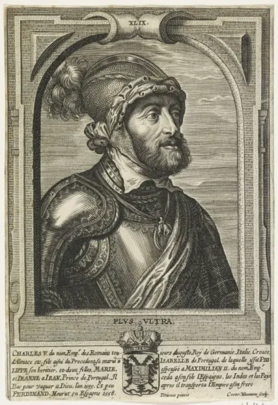 Portret van keizer Karel V