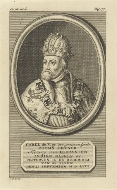 Portret van keizer Karel V