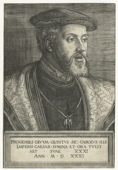 Portret van keizer Karel V