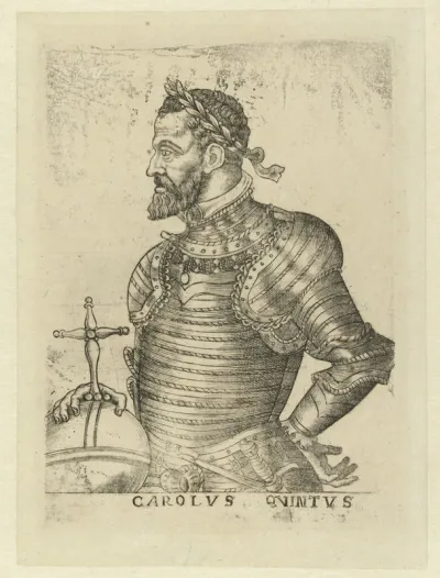 Portret van keizer Karel V