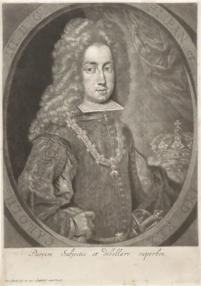 Portret van keizer Karel VI