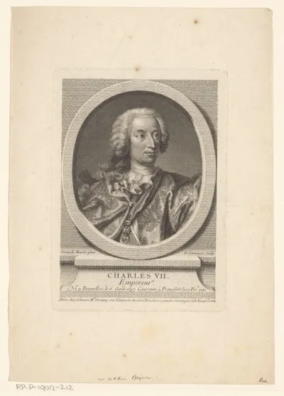 Portret van keizer Karel VII Albrecht