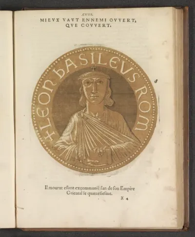 Portret van keizer Leo III