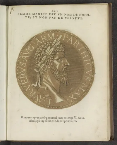 Portret van keizer Lucius Verus