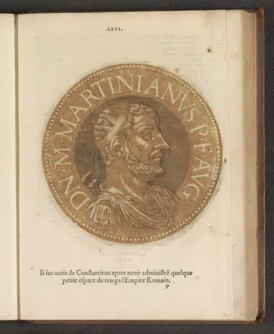Portret van keizer Martinianus