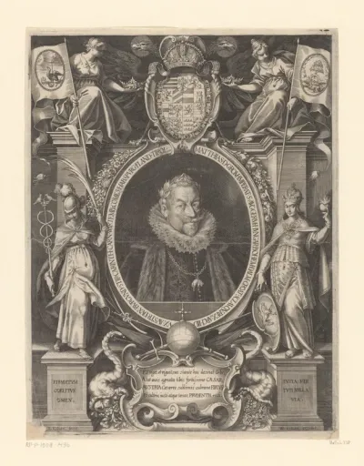 Portret van keizer Matthias