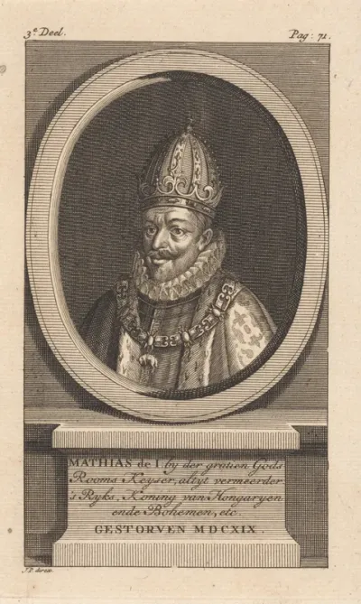 Portret van keizer Matthias