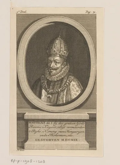 Portret van keizer Matthias