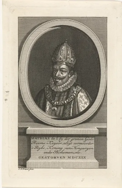 Portret van keizer Matthias