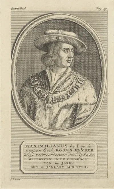 Portret van keizer Maximiliaan I
