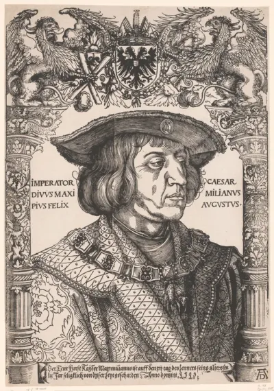 Portret van keizer Maximiliaan I