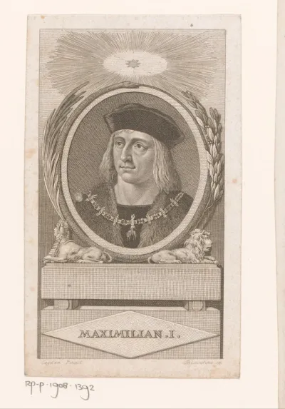 Portret van keizer Maximiliaan I