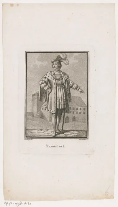 Portret van keizer Maximiliaan I