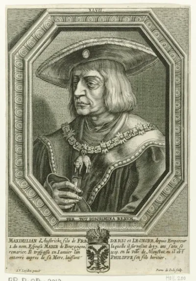 Portret van keizer Maximiliaan I