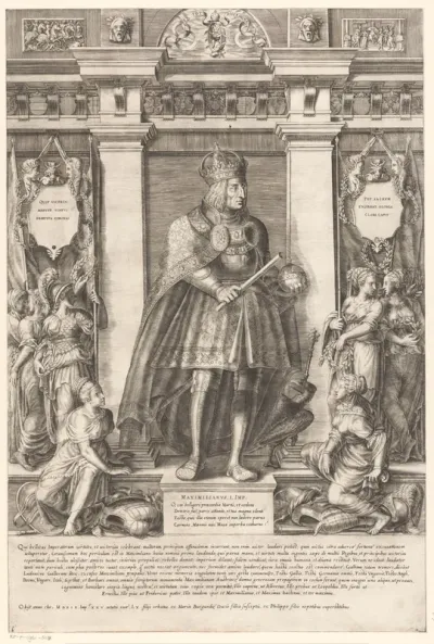 Portret van keizer Maximiliaan I