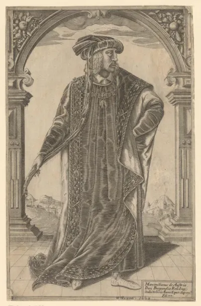 Portret van keizer Maximiliaan I