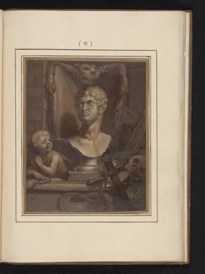Portret van keizer Nero