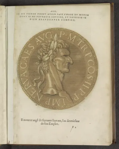 Portret van keizer Nerva