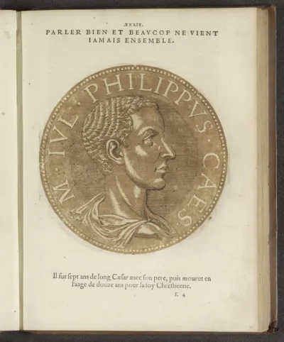 Portret van keizer Philippus II
