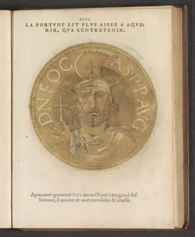 Portret van keizer Phocas