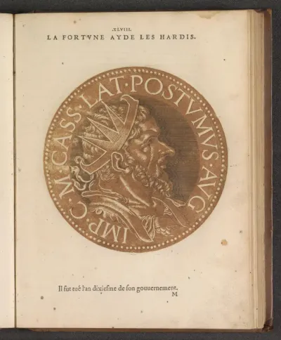 Portret van keizer Postumus