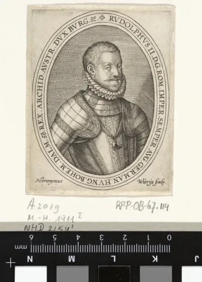 Portret van keizer Rudolf II van Habsburg