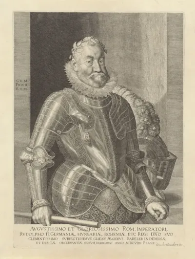 Portret van keizer Rudolf II