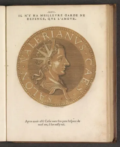 Portret van keizer Salonius