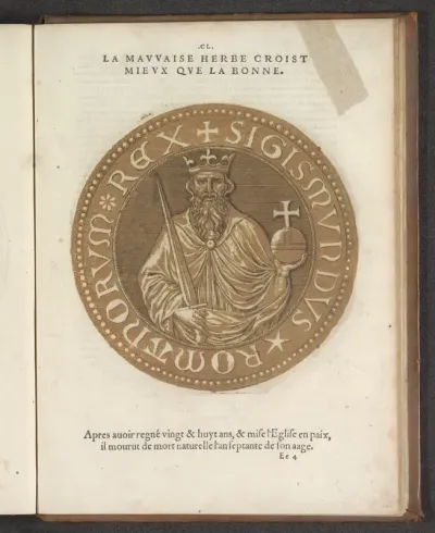Portret van keizer Sigismund