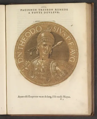 Portret van keizer Theodosius III