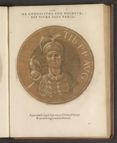 Portret van keizer Tiberius III