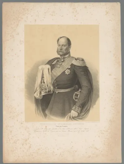 Portret van keizer Wilhelm I