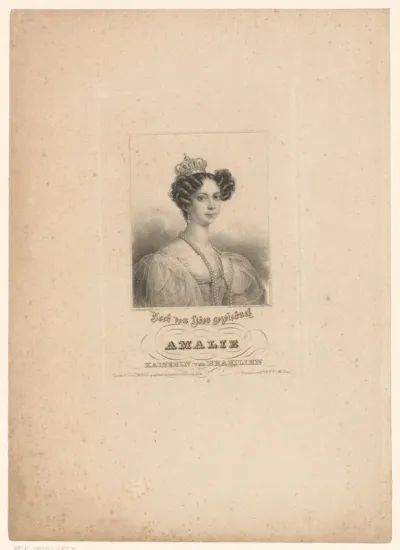 Portret van keizerin Amélie