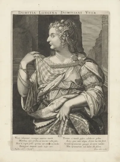 Portret van Keizerin Domitia Longina