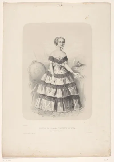Portret van keizerin Eugénie de Montijo