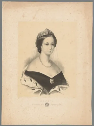 Portret van keizerin Eugenie