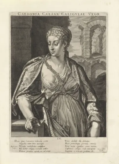 Portret van keizerin Milonia Caesonia