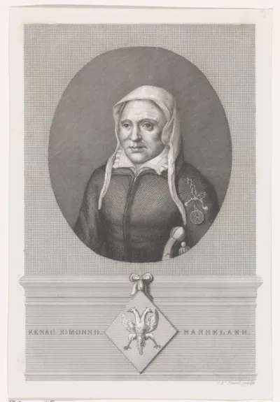 Portret van Kenau Simonsdochter Hasselaar
