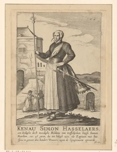 Portret van Kenau Simonsdochter Hasselaer